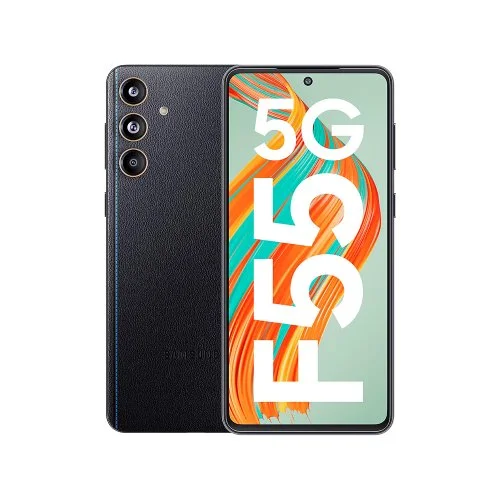 Смартфон Samsung Galaxy F55 8/256Gb Raisin Black (Черный)
