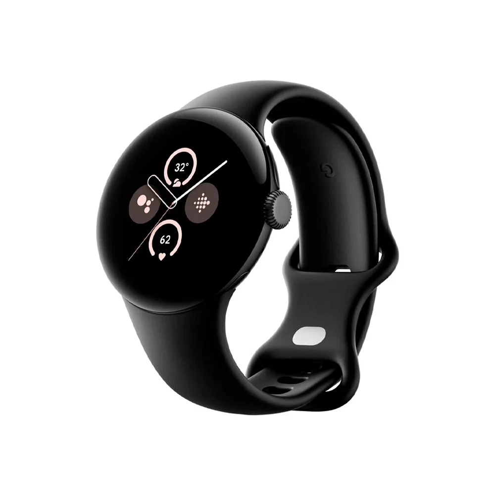 Умные часы Google Pixel Watch 2 LTE Matte Black Case / Obsidian Active Band (Черный)