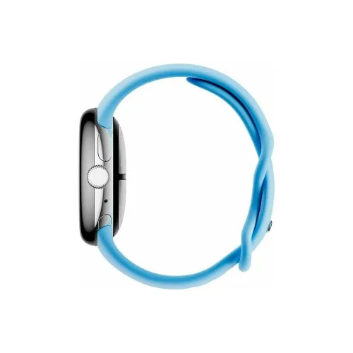 Купить Умные часы Google Pixel Watch 2 LTE Polished Silver Case / Bay Band (Голубой) Умные часы Google Pixel Watch 2 LTE Polished Silver Case / Bay Band (Голубой)