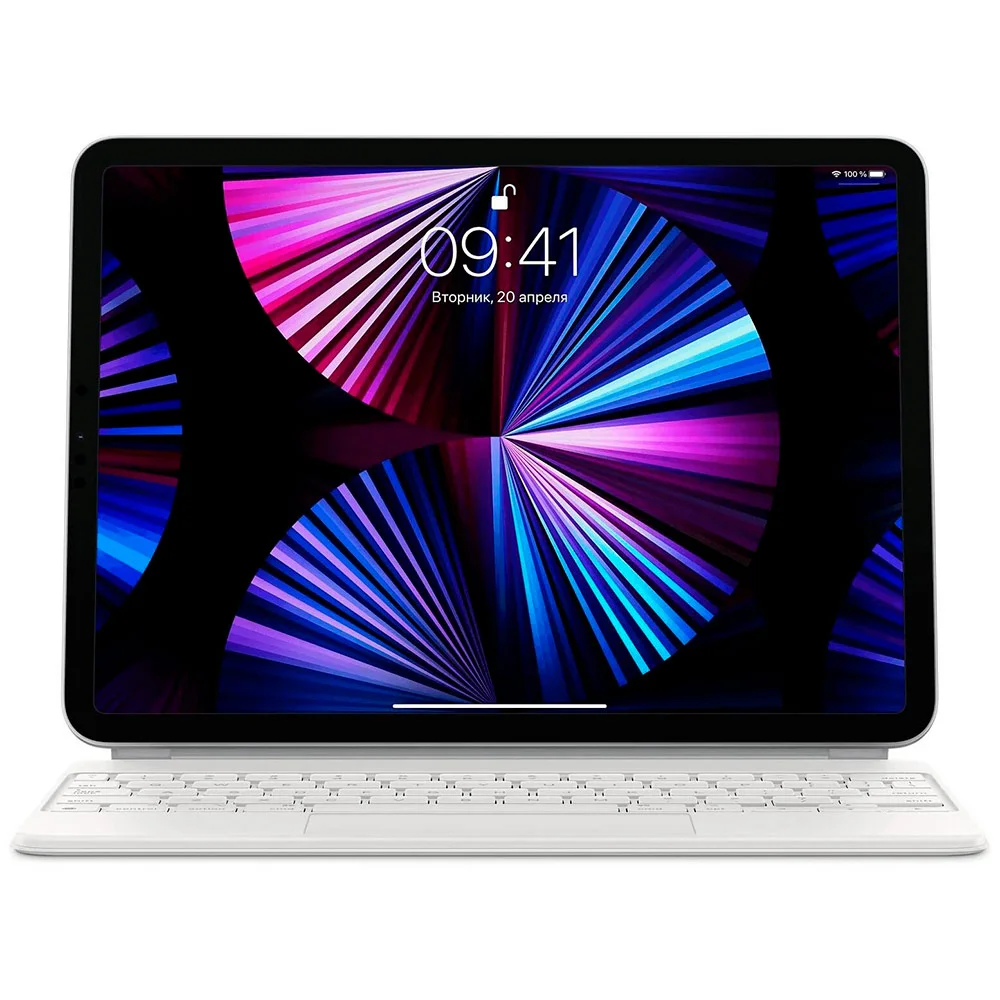 Купить Клавиатура Apple Magic Keyboard для iPad Pro 11 (2024) Белый Клавиатура Apple Magic Keyboard для iPad Pro 11 (2024) Белый