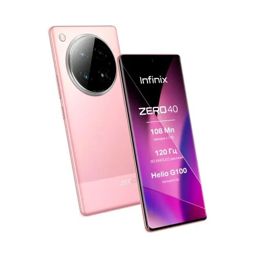 Купить Смартфон Infinix Zero 40 8/256Gb Blossom Glow (Розовый) RU Смартфон Infinix Zero 40 8/256Gb Blossom Glow (Розовый) RU