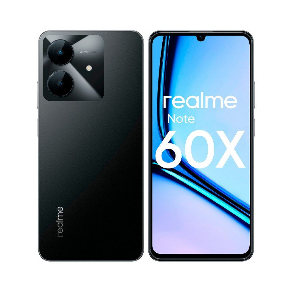 Смартфон Realme Note 60x 4/64Gb Marble Black (Черный) RU