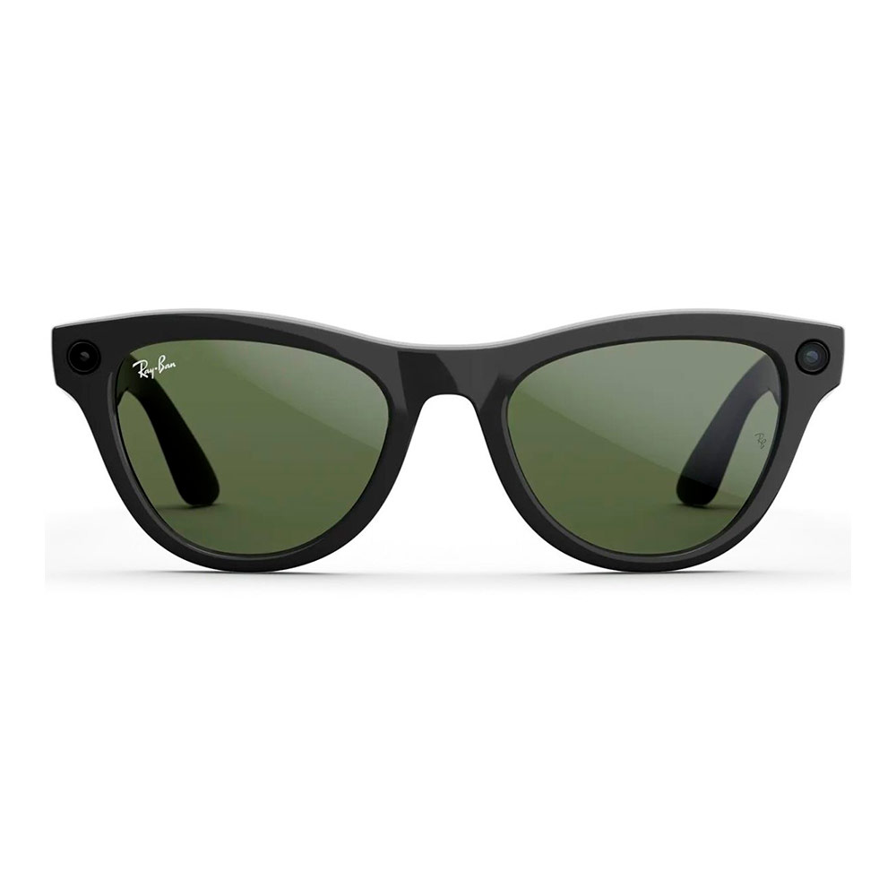 Купить Умные очки Meta Ray-Ban (RW4014) Shiny Black/Green Умные очки Meta Ray-Ban (RW4014) Shiny Black/Green