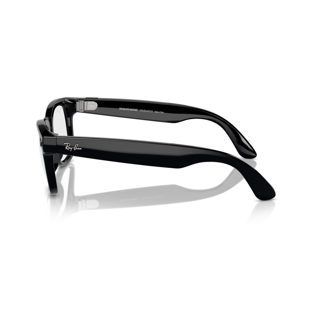 Купить Умные очки Meta Ray-Ban (RW4008) Shiny Black/Clear Умные очки Meta Ray-Ban (RW4008) Shiny Black/Clear