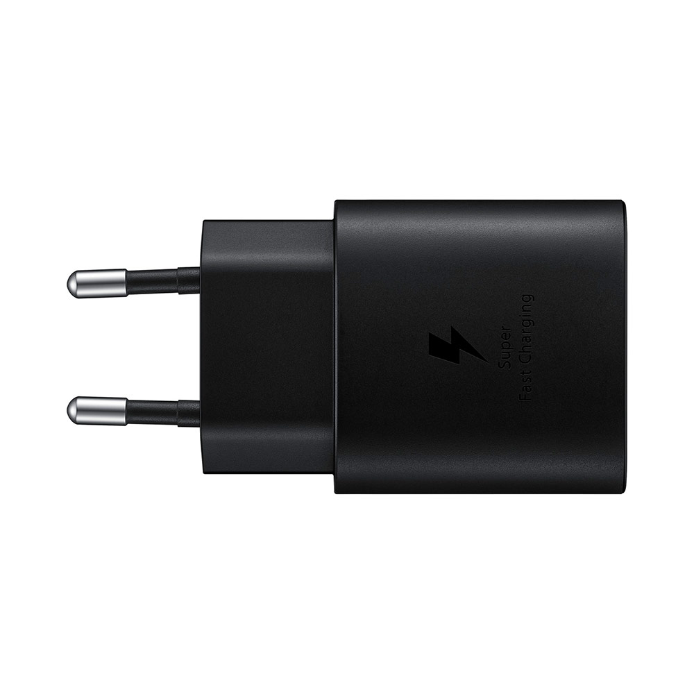Купить Сетевая зарядка Samsung (EP-TA800) 25W Черный + кабель Type-C Сетевая зарядка Samsung (EP-TA800) 25W Черный + кабель Type-C