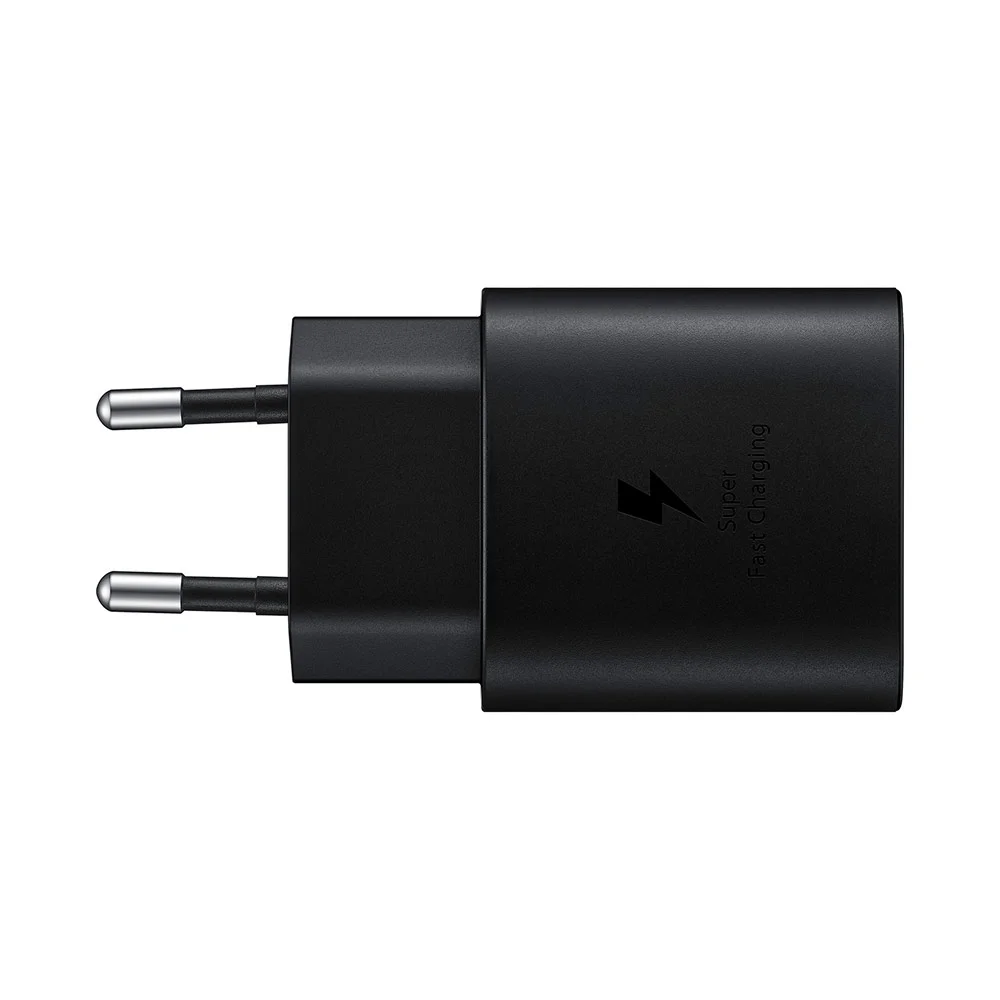 Купить Сетевая зарядка Samsung (EP-TA800) 25W Черный + кабель Type-C Сетевая зарядка Samsung (EP-TA800) 25W Черный + кабель Type-C