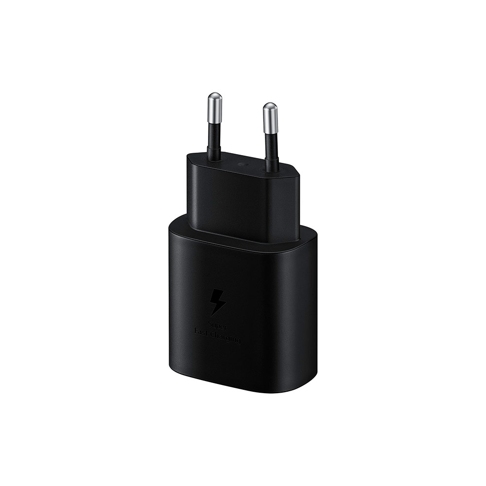 Купить Сетевая зарядка Samsung (EP-TA800) 25W Черный + кабель Type-C Сетевая зарядка Samsung (EP-TA800) 25W Черный + кабель Type-C