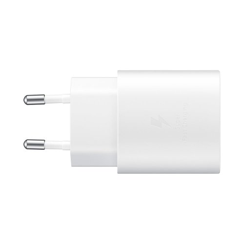 Сетевая зарядка Samsung (EP-TA800) 25W Белый +  кабель Type-C