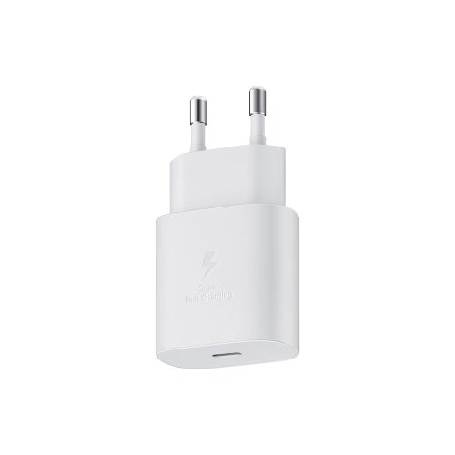 Сетевая зарядка Samsung (EP-TA800) 25W Белый +  кабель Type-C