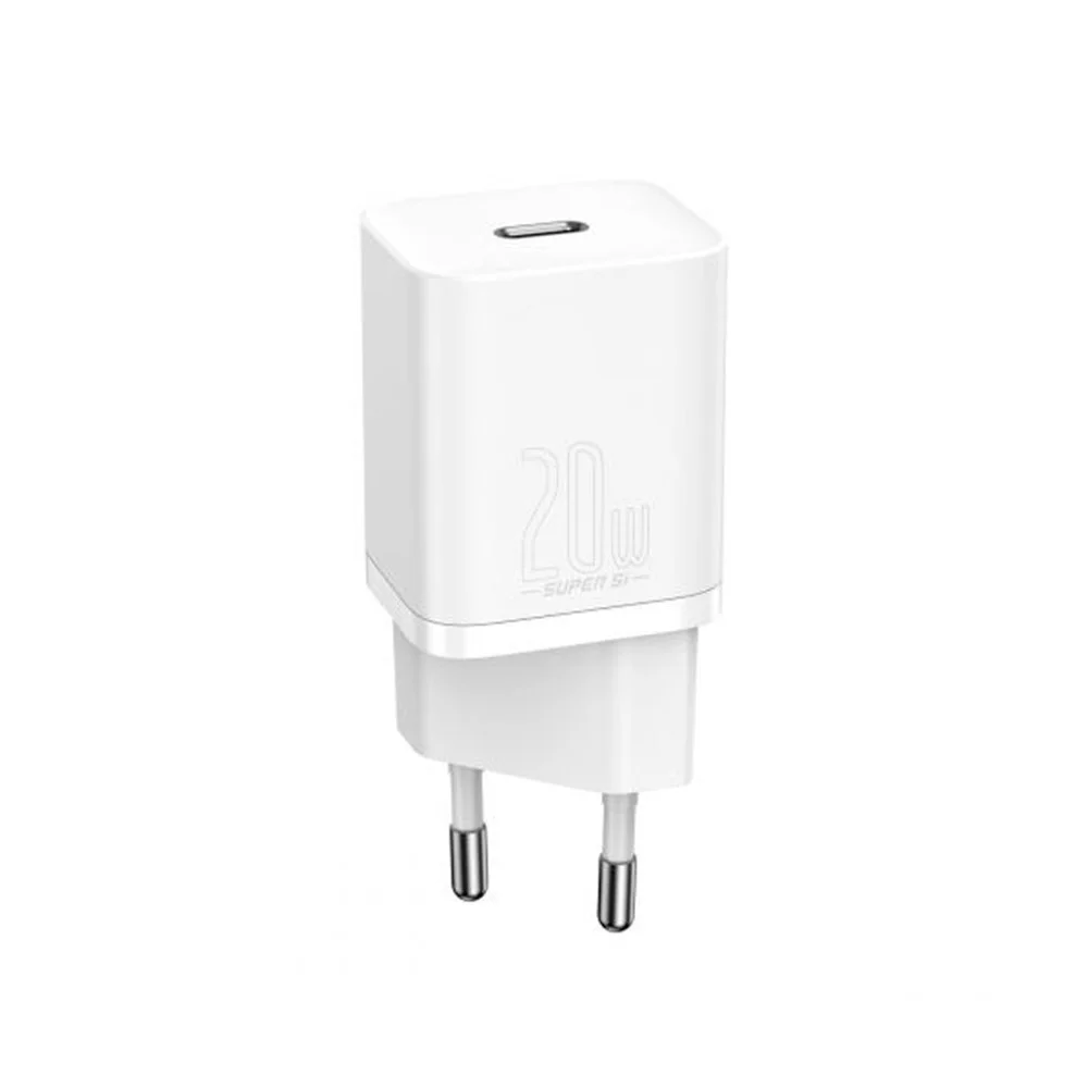 Купить Сетевая зарядка Baseus Super Si Quick Charger 1C (20W) (TZCCSUP-B02) Белый Сетевая зарядка Baseus Super Si Quick Charger 1C (20W) (TZCCSUP-B02) Белый