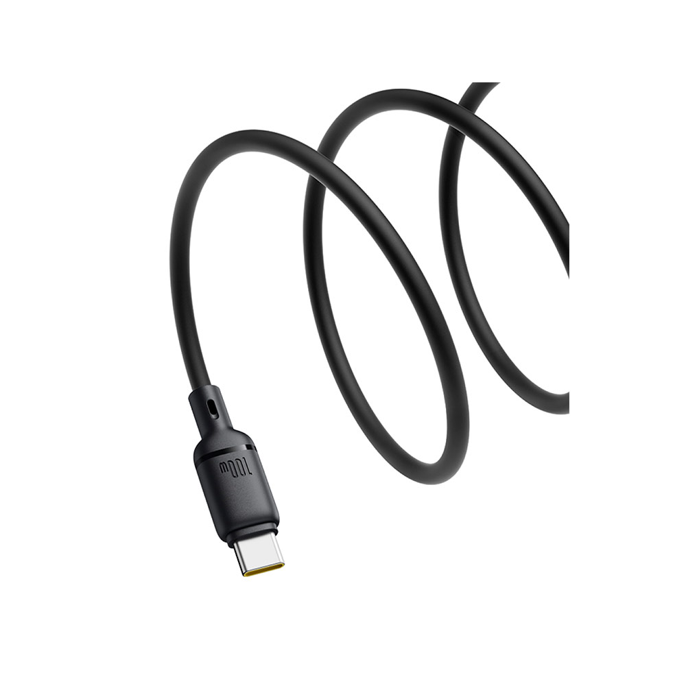 Кабель Baseus Silky Series Type-C to Type-C (100W, 2м) (P10377704113-01) Черный