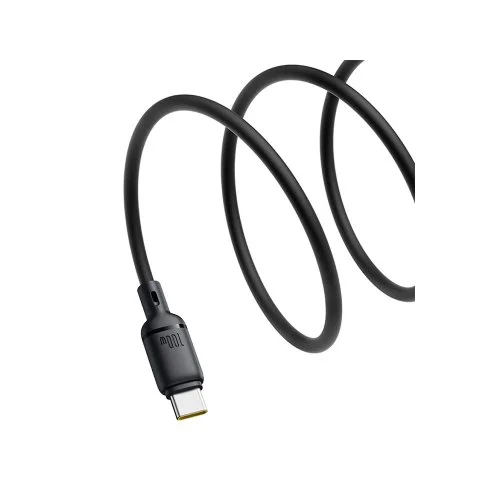 Купить Кабель Baseus Silky Series Type-C to Type-C (100W, 2м) (P10377704113-01) Черный Кабель Baseus Silky Series Type-C to Type-C (100W, 2м) (P10377704113-01) Черный