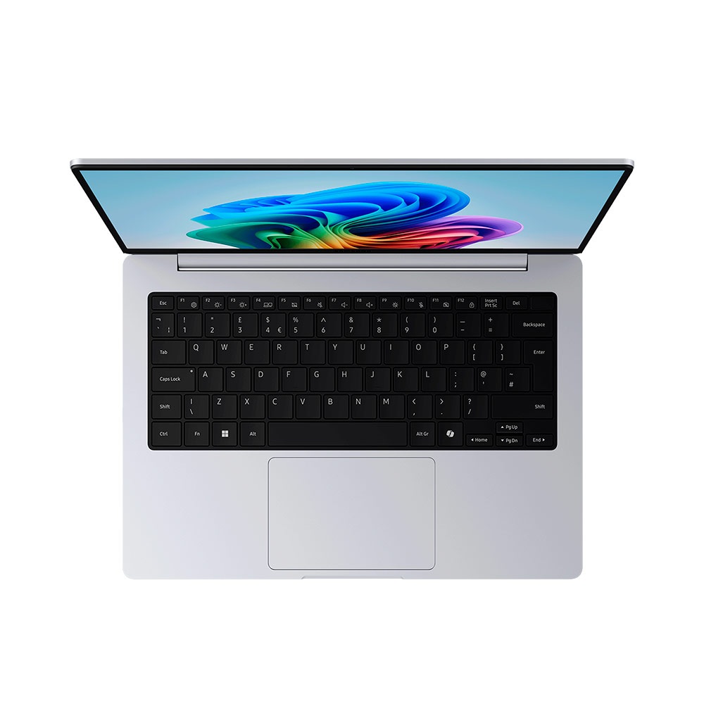 Ноутбук Samsung Galaxy Book 6 14" (Core Ultra 7-355, LPDDR5X 16Gb, SSD 512Gb, Intel Graphics) (NP740VJG - KS2IN) Серебро