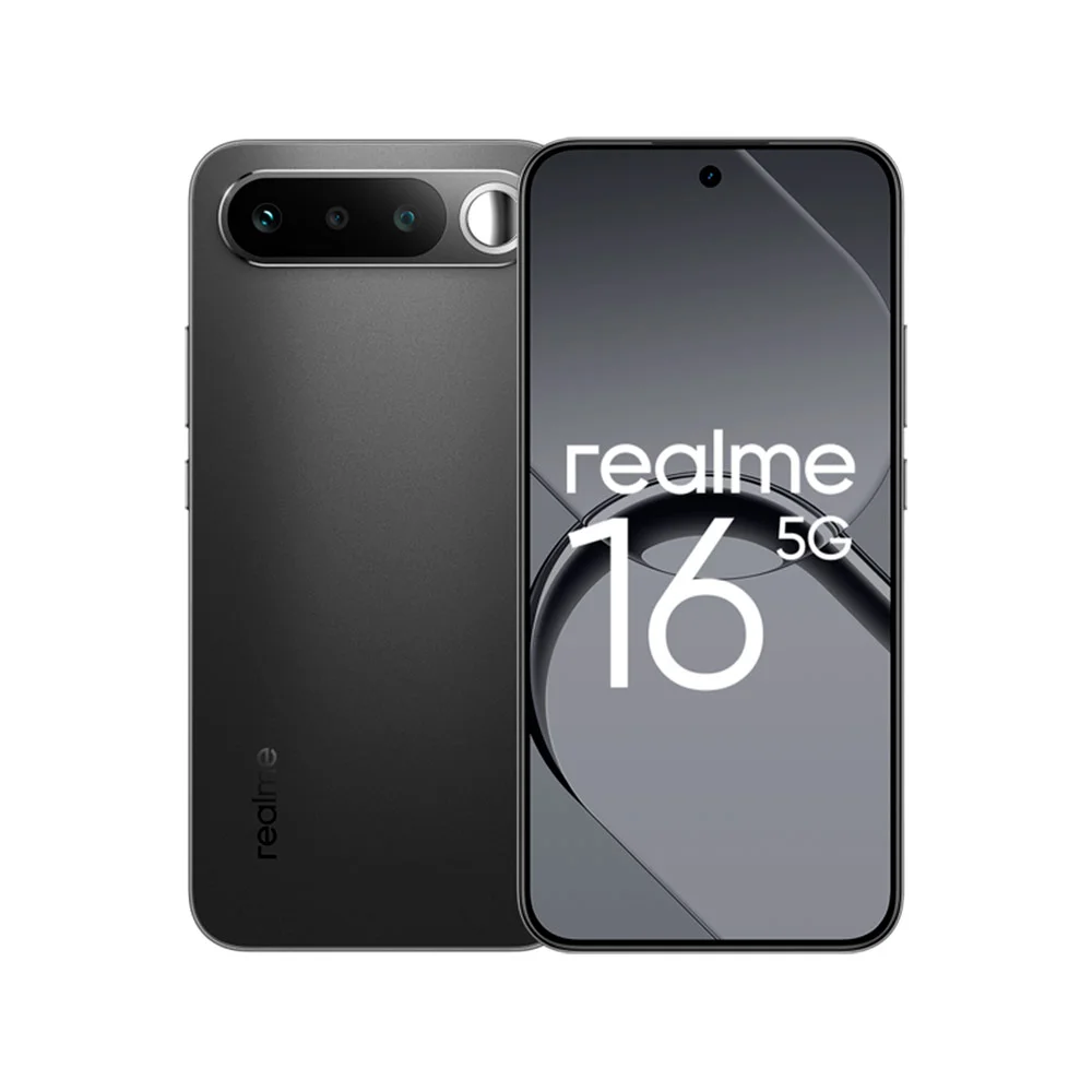 Смартфон Realme 16 5G 8/256Gb Black Cloud (Черный) RU