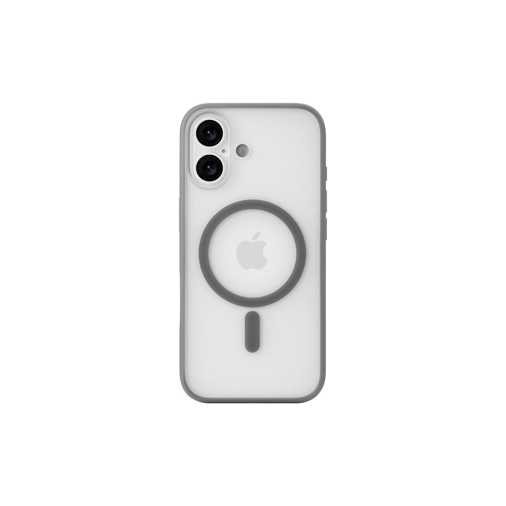 Чехол iPhone 17 Silicone Case (MagSafe) Серый