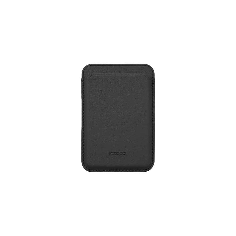 Картхолдер KZDOO MagSafe кожаный с подставкой Черный