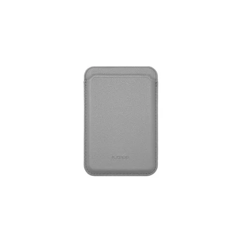 Картхолдер KZDOO MagSafe кожаный с подставкой Серый