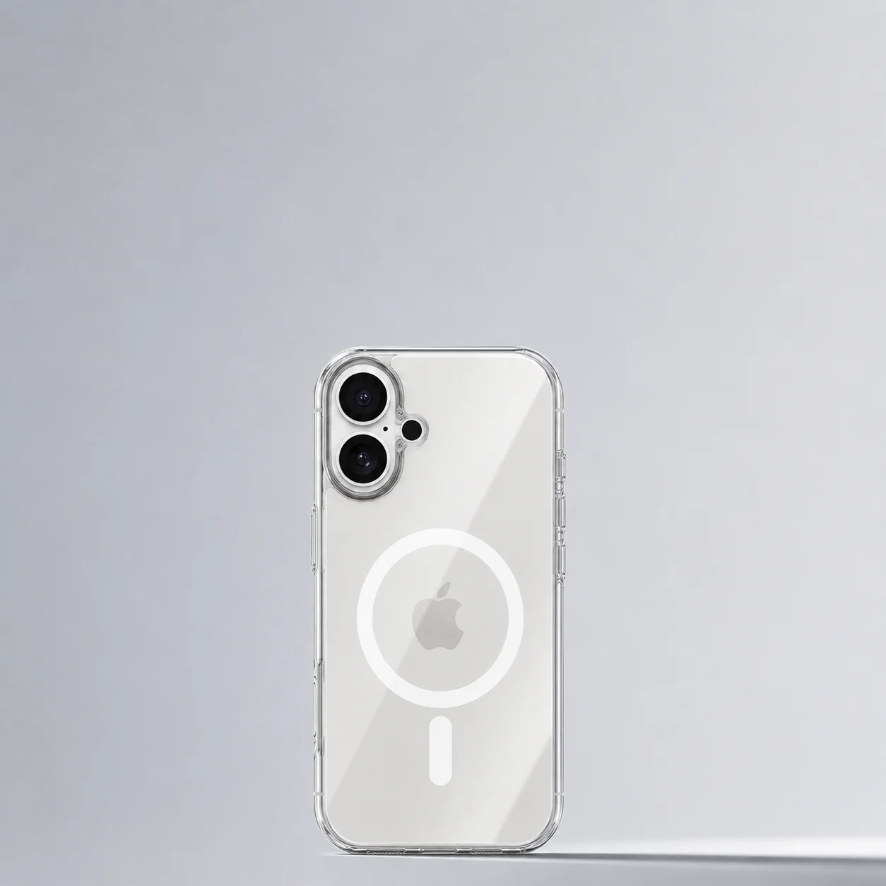 Чехол iPhone 17 Mossily (MagSafe) прозрачный
