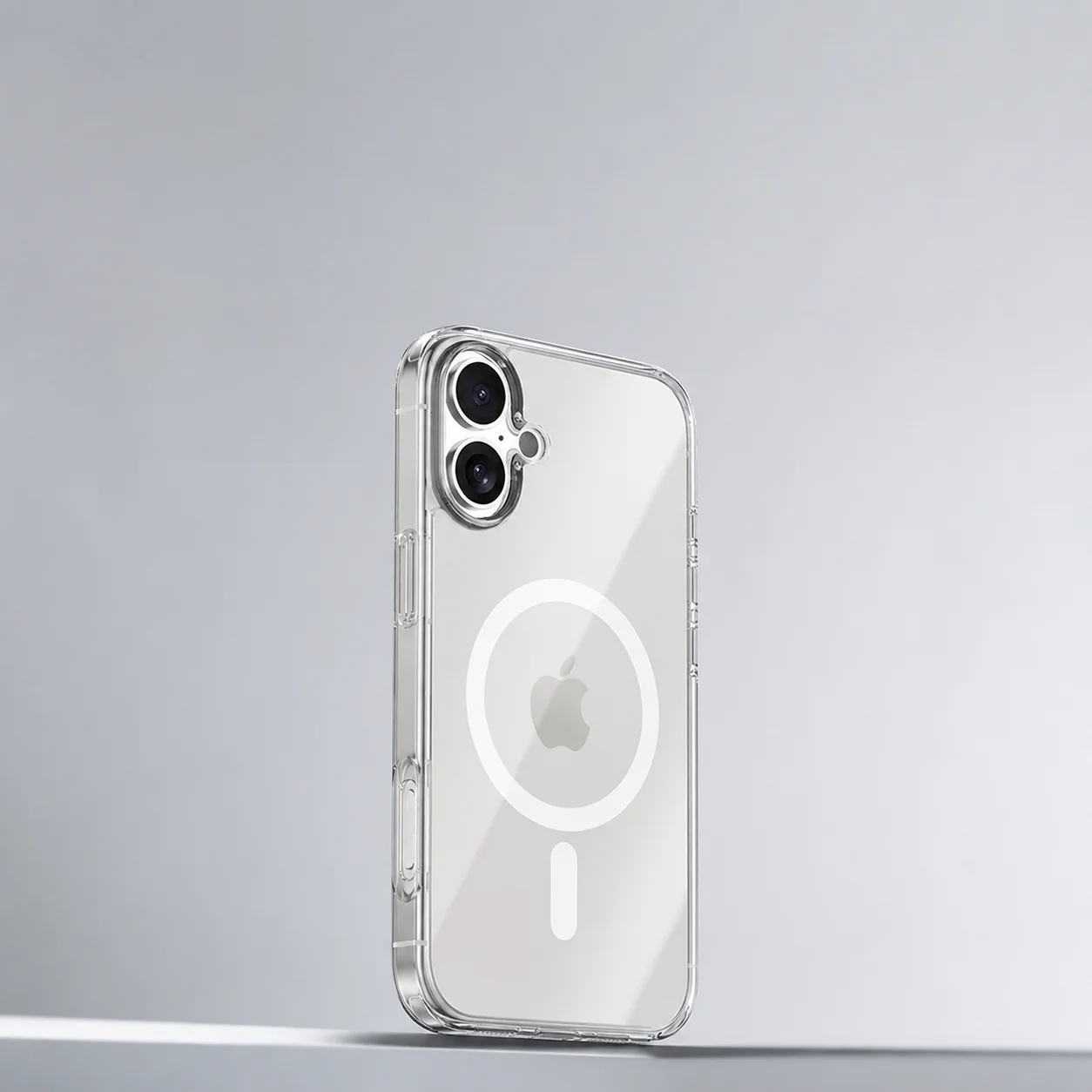 Чехол iPhone 17 Mossily (MagSafe) прозрачный