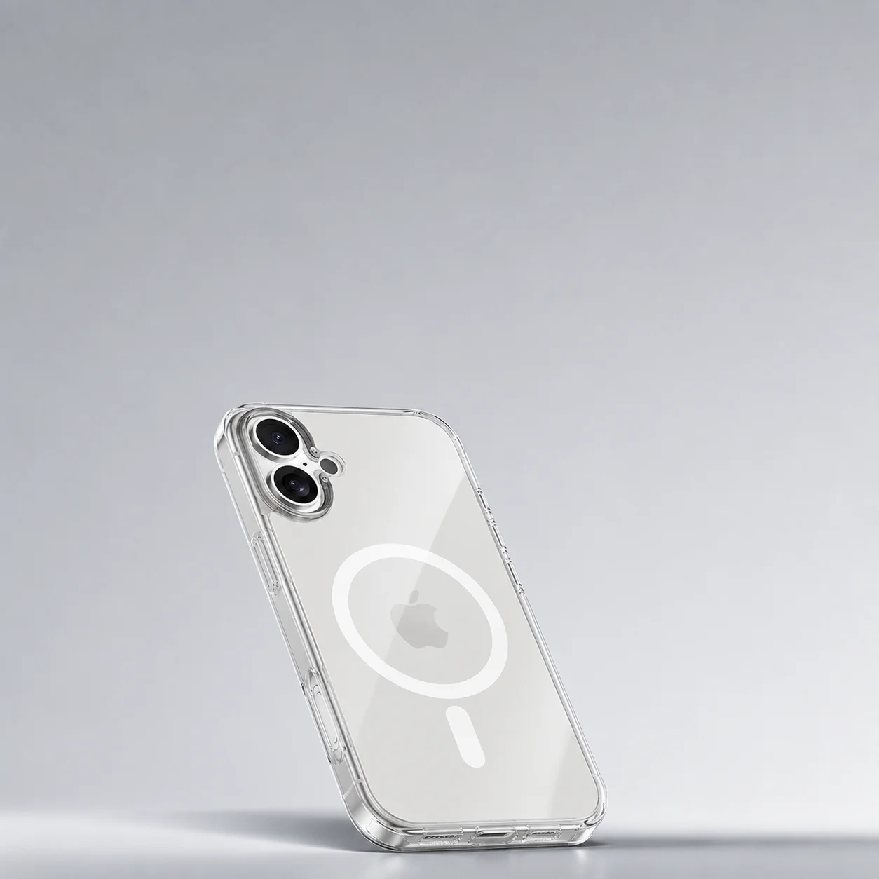 Чехол iPhone 17 Mossily (MagSafe) прозрачный