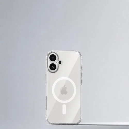 Чехол iPhone 17 Mossily (MagSafe) прозрачный