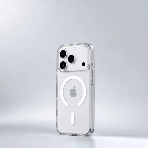 Чехол iPhone 17 Pro Mossily (MagSafe) прозрачный