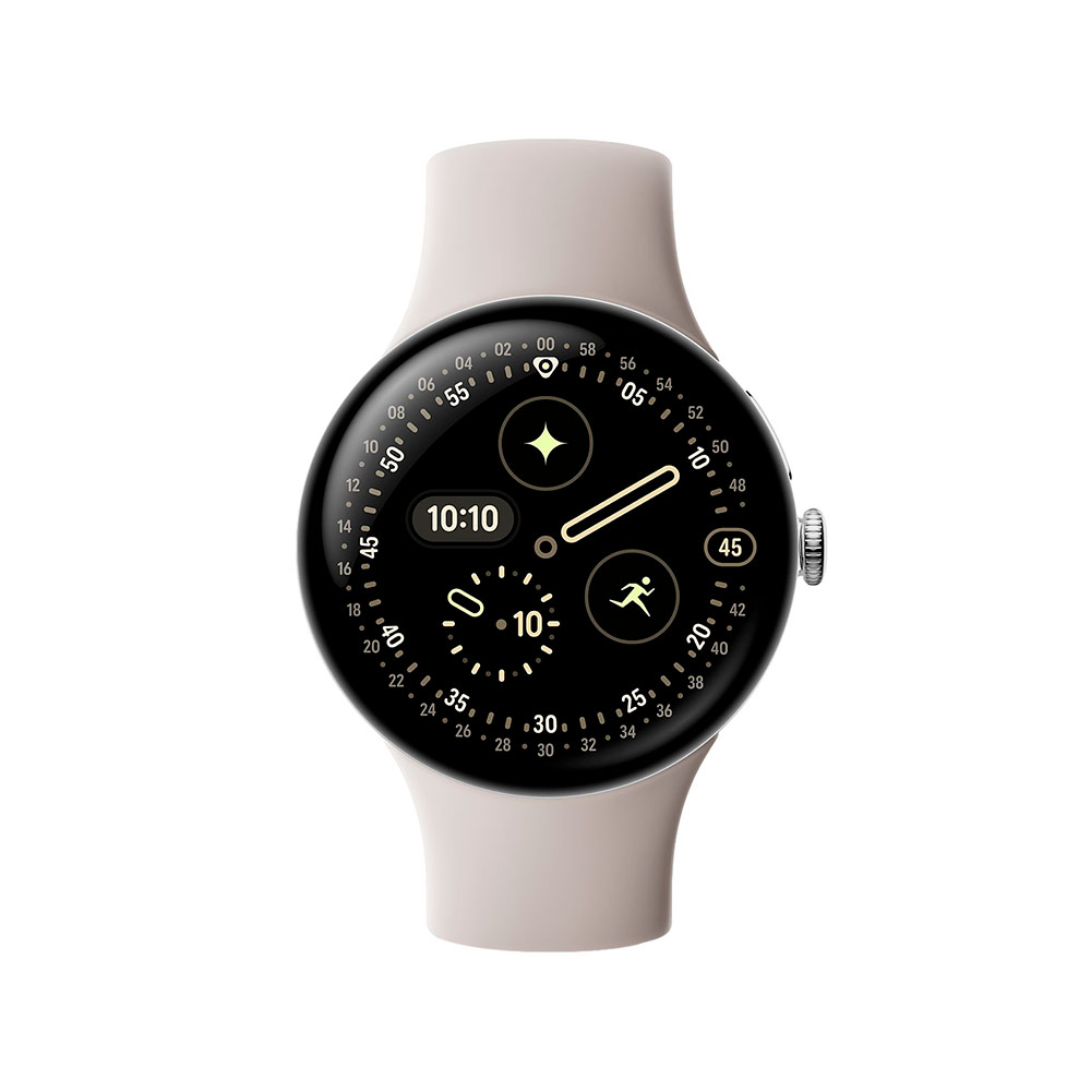 Купить Умные часы Google Pixel Watch 4 Wi-Fi 45mm Polished Silver Case/Porcelain Active Band (Бежевый) Умные часы Google Pixel Watch 4 Wi-Fi 45mm Polished Silver Case/Porcelain Active Band (Бежевый)