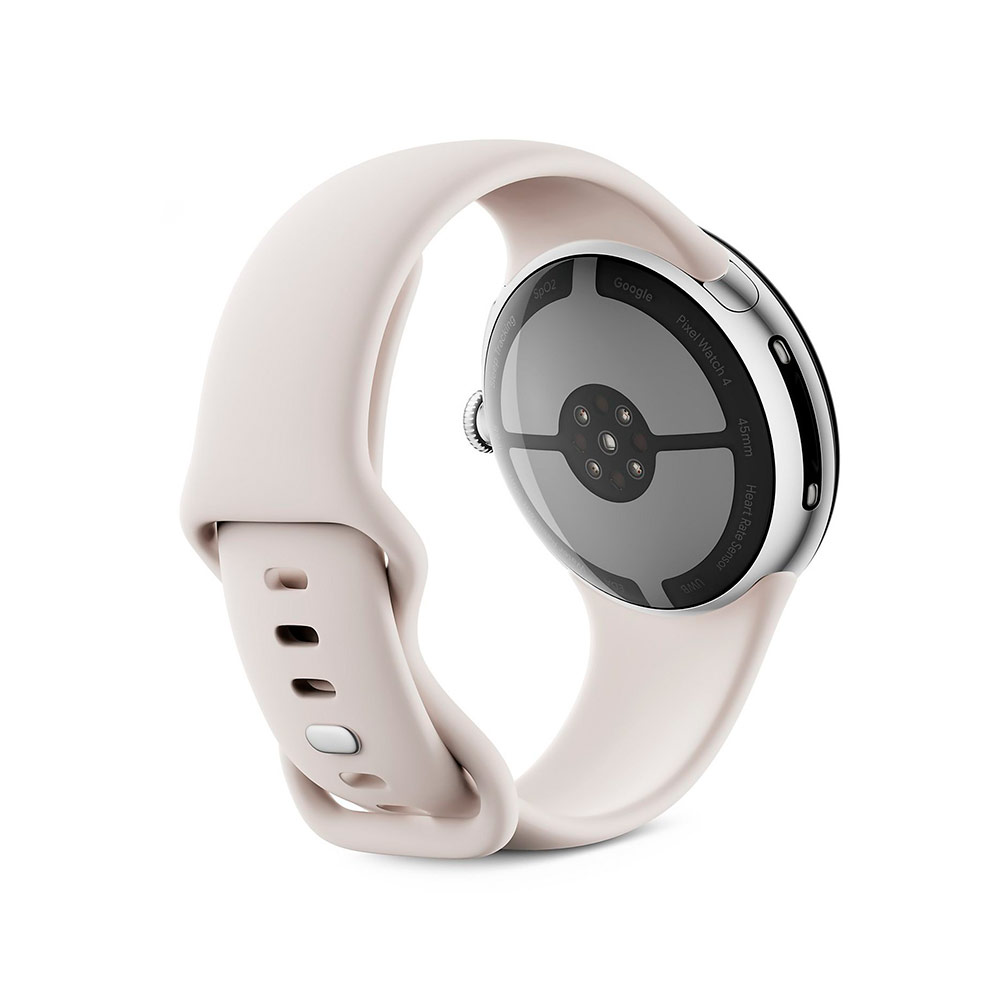 Купить Умные часы Google Pixel Watch 4 Wi-Fi 45mm Polished Silver Case/Porcelain Active Band (Бежевый) Умные часы Google Pixel Watch 4 Wi-Fi 45mm Polished Silver Case/Porcelain Active Band (Бежевый)