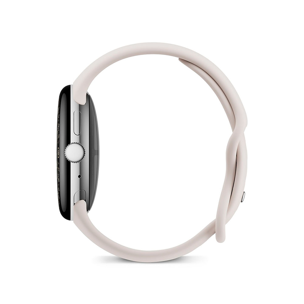 Купить Умные часы Google Pixel Watch 4 Wi-Fi 45mm Polished Silver Case/Porcelain Active Band (Бежевый) Умные часы Google Pixel Watch 4 Wi-Fi 45mm Polished Silver Case/Porcelain Active Band (Бежевый)