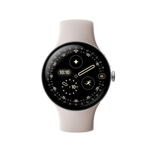 Купить Умные часы Google Pixel Watch 4 Wi-Fi 45mm Polished Silver Case/Porcelain Active Band (Бежевый) Умные часы Google Pixel Watch 4 Wi-Fi 45mm Polished Silver Case/Porcelain Active Band (Бежевый)