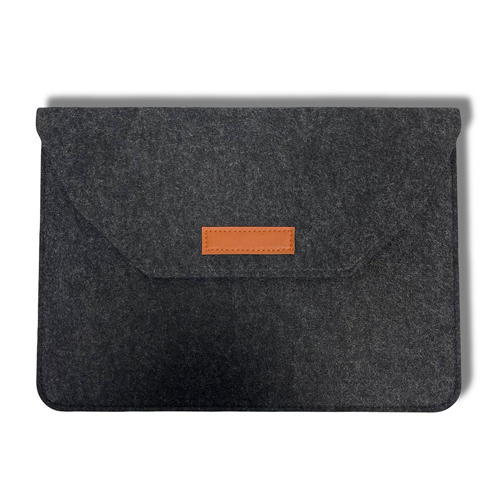 Чехол-конверт для ноутбука войлочный 15,6" Черный