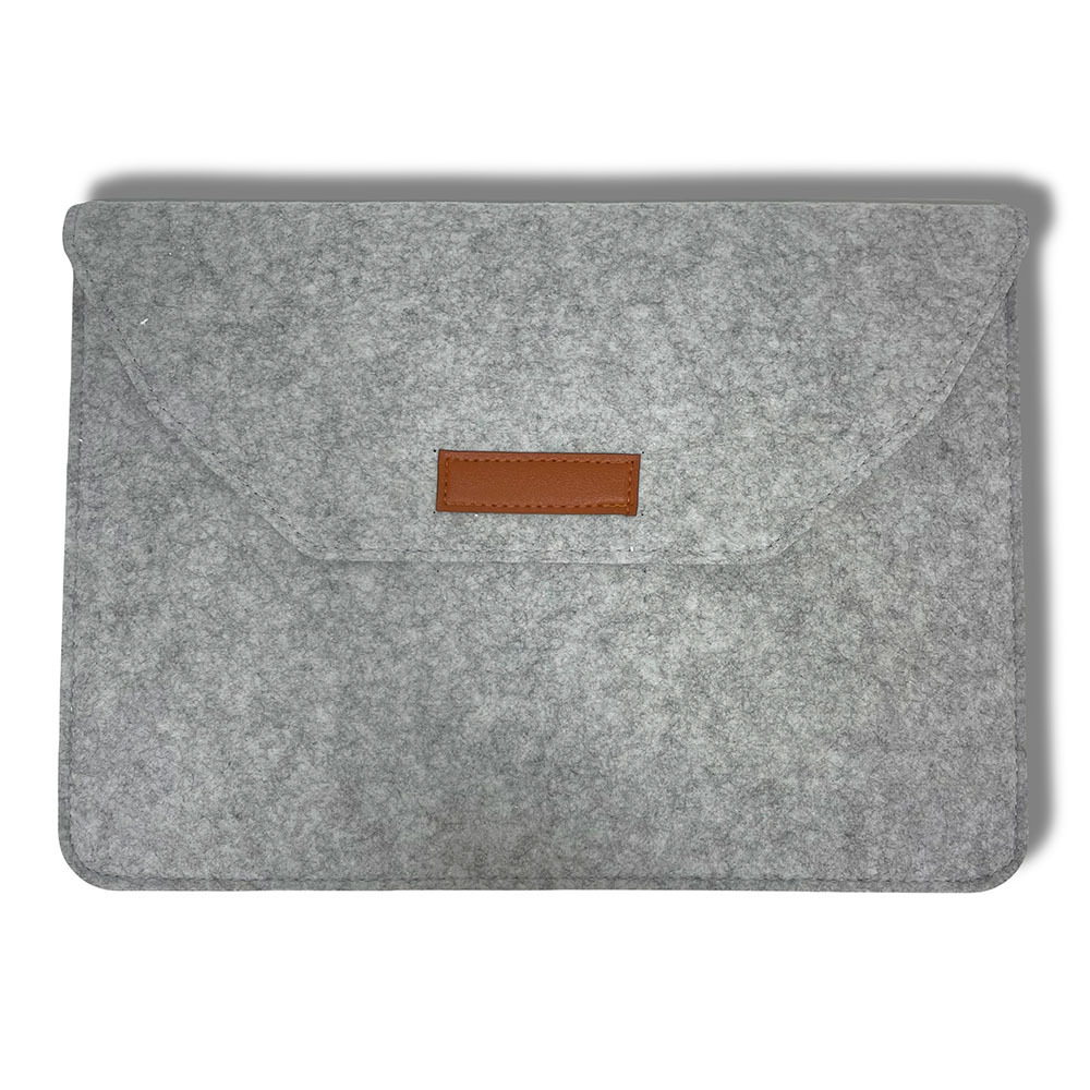 Чехол-конверт для ноутбука войлочный 15,6" Серый