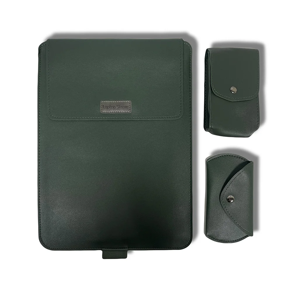 Чехол-подставка для ноутбука Laptop Sleeve 13-14" Зеленый
