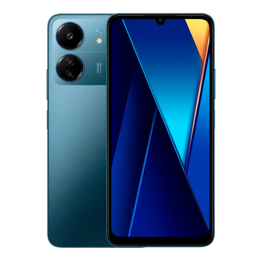 Смартфон Xiaomi Poco C65 6/128GB Blue (Синий) RU, размер 168x78x8.1 мм