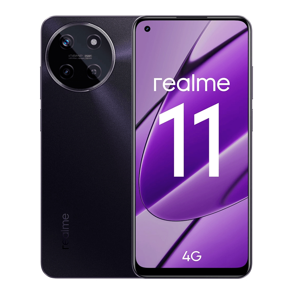 Realme 11 4G 8/128GB Black (Черный) RU