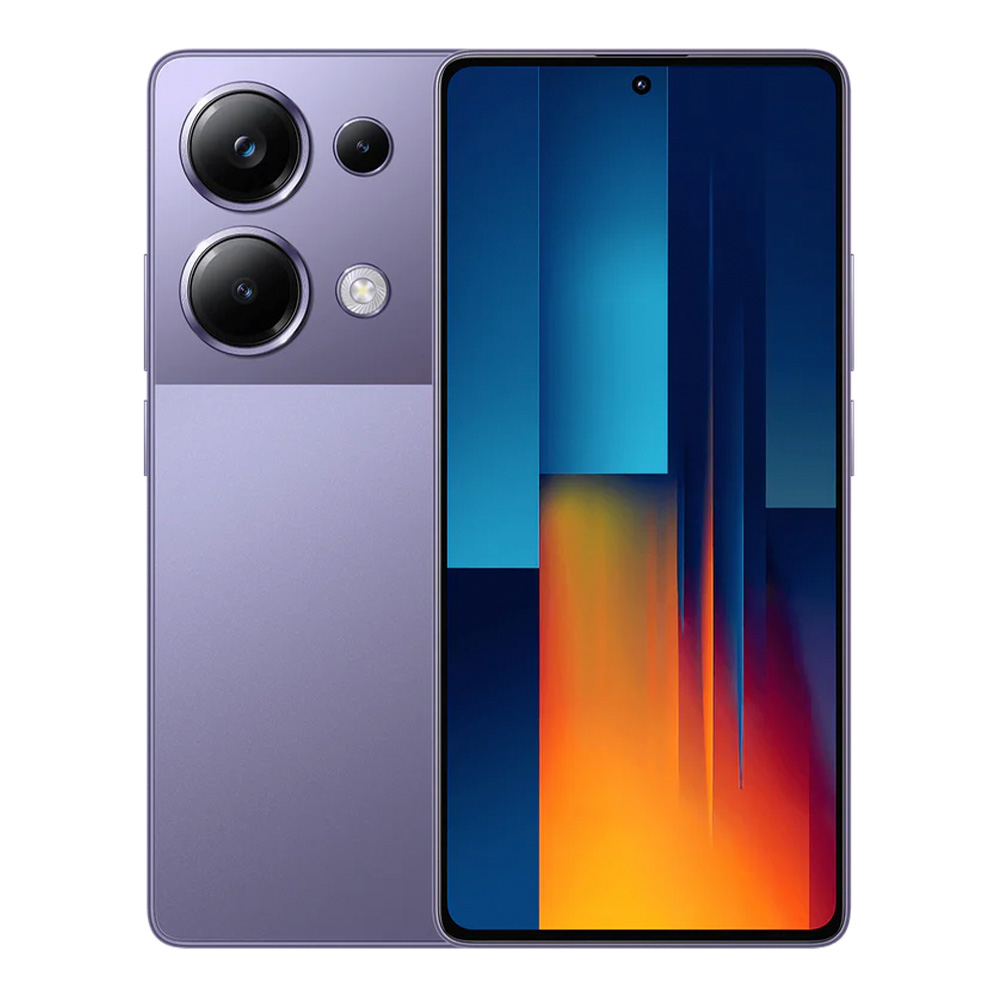 Смартфон Xiaomi Poco M6 Pro 8/256GB Purple (Фиолетовый) EU, размер 75x161.1x8 мм