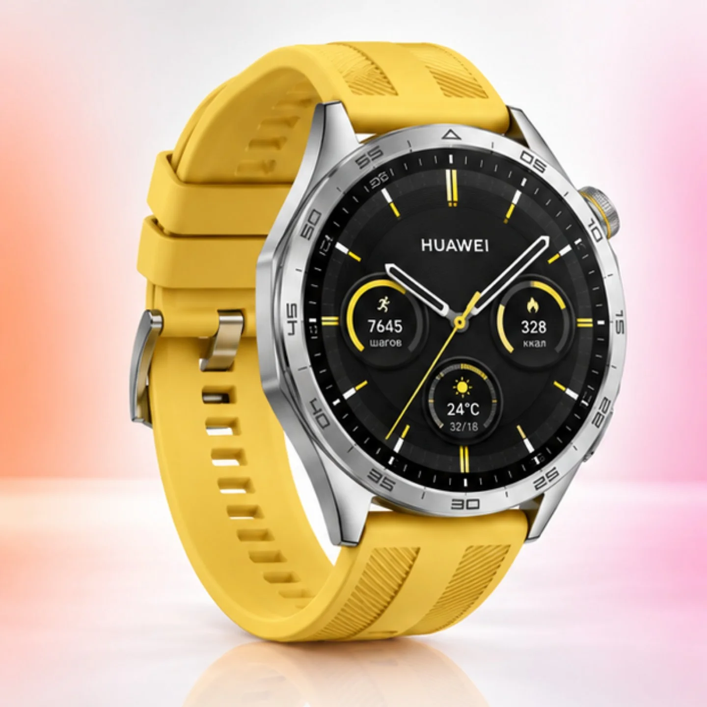 Умные часы Huawei Watch GT 7 46мм Желтый EU