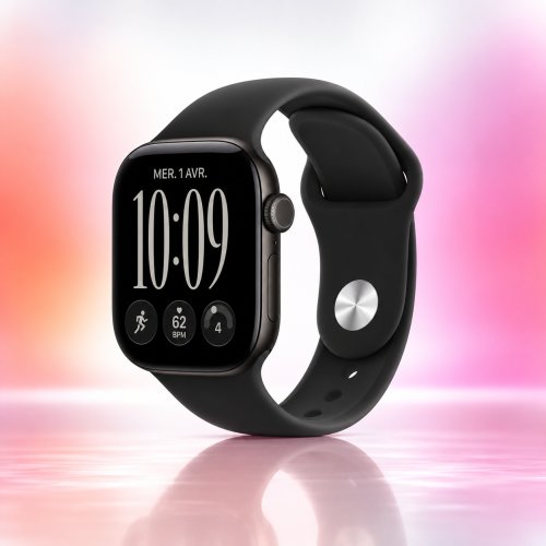 Умные часы Apple Watch S12 42mm Black M/L (US)