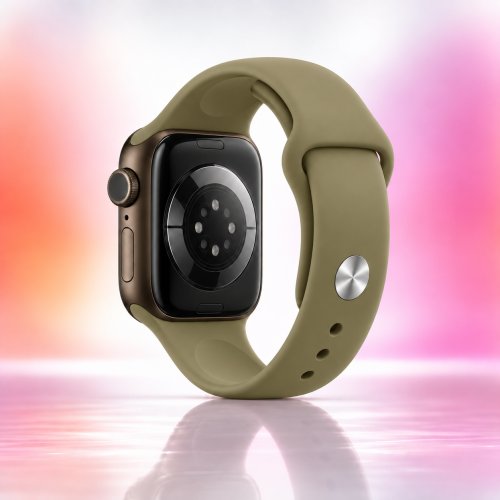 Умные часы Apple Watch S12 42mm Dark Bronze Olive S/M (US)