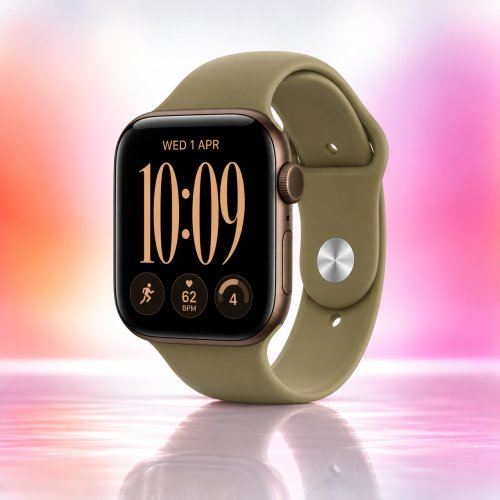 Умные часы Apple Watch S12 42mm Dark Bronze Olive S/M (US)