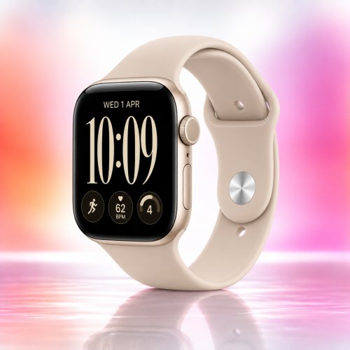Умные часы Apple Watch S12 42mm Light Gold Sand M/L (US)