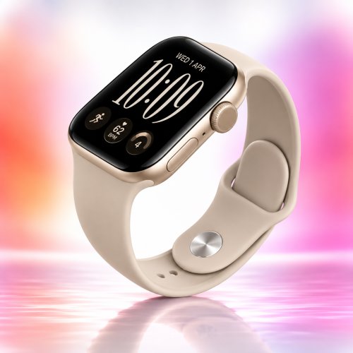 Умные часы Apple Watch S12 42mm Light Gold Sand M/L (US)