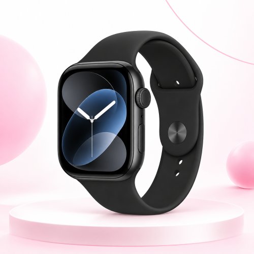 Умные часы Apple Watch S12 46mm Black S/M (US)