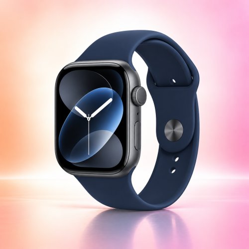 Умные часы Apple Watch S12 46mm Space Gray Navy Blue M/L (US)