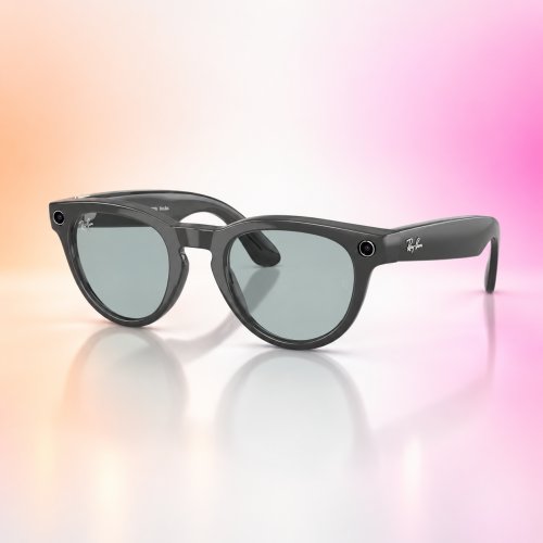 Умные очки Meta Ray-Ban Headliner Gen2 50mm (RW4013 US) Shiny Asteroid Grey / Transitions Emerald (Серый)