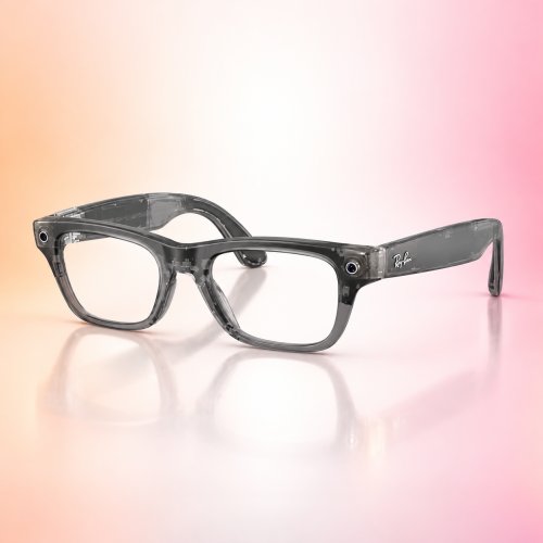 Умные очки Meta Ray-Ban Blayzer Optics Gen2 54mm (RW7001 US) Matte Transparent Ice Grey (Серый)
