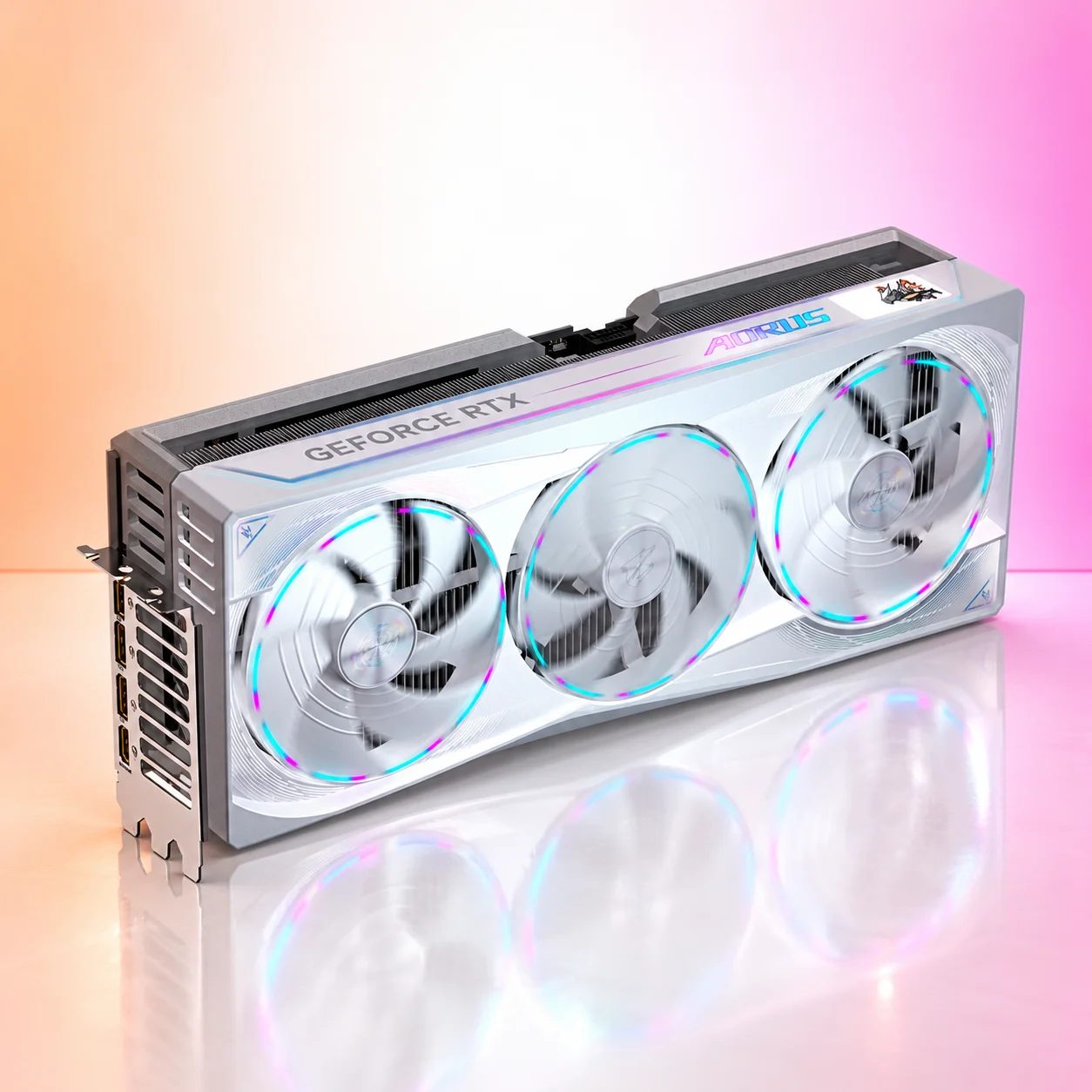 Видеокарта GIGABYTE NVIDIA GeForce RTX 5090 AORUS MASTER ICE 32Gb