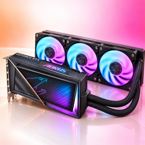 Видеокарта GIGABYTE NVIDIA GeForce RTX 5080 AORUS XTREME WATERFORCE 16Gb
