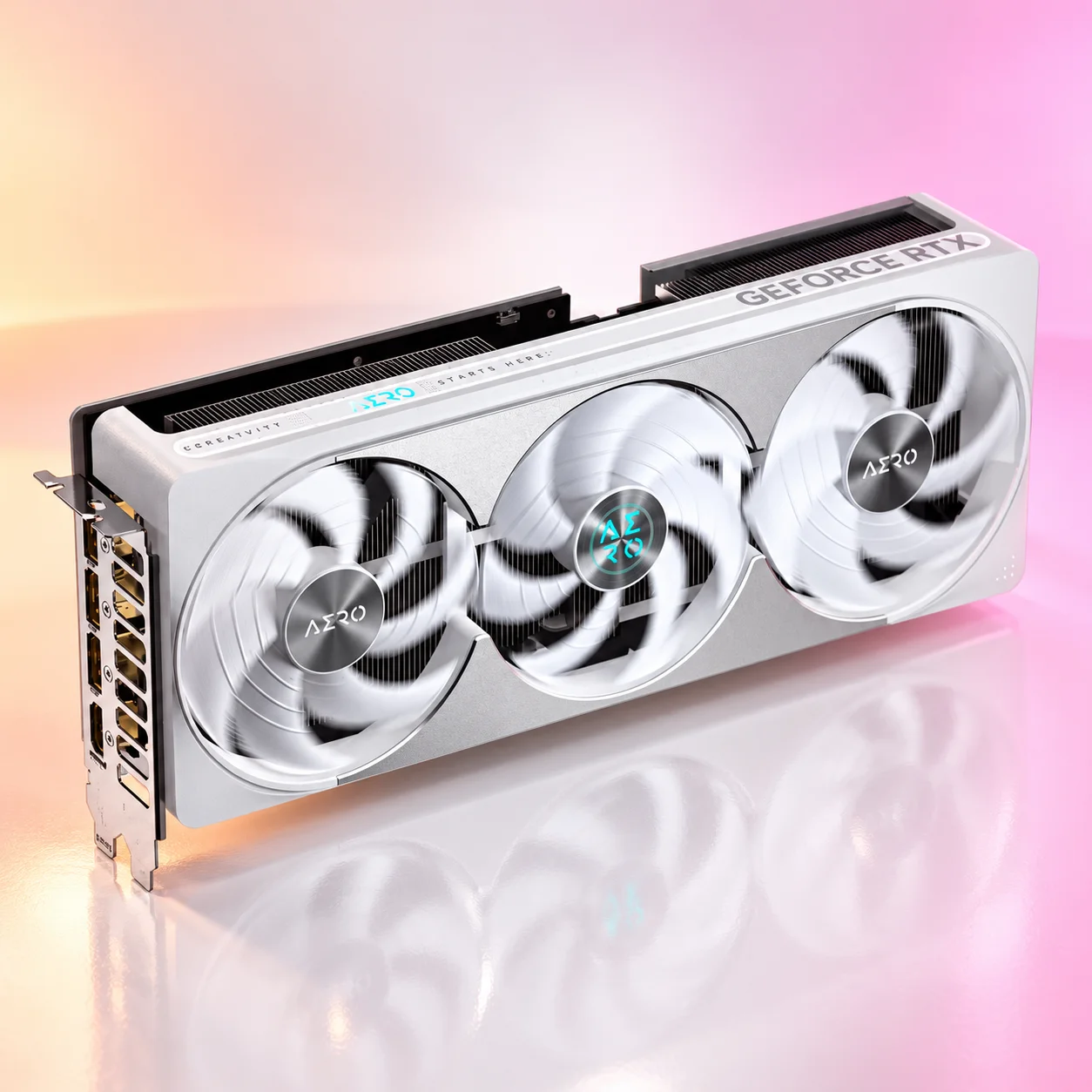 Видеокарта GIGABYTE NVIDIA GeForce RTX 5080 AERO OC SFF 16Gb