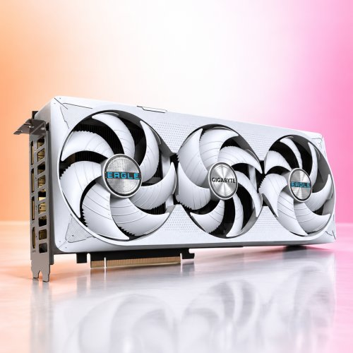 Видеокарта GIGABYTE NVIDIA GeForce RTX 5070 Ti EAGLE OC ICE SFF 16Gb